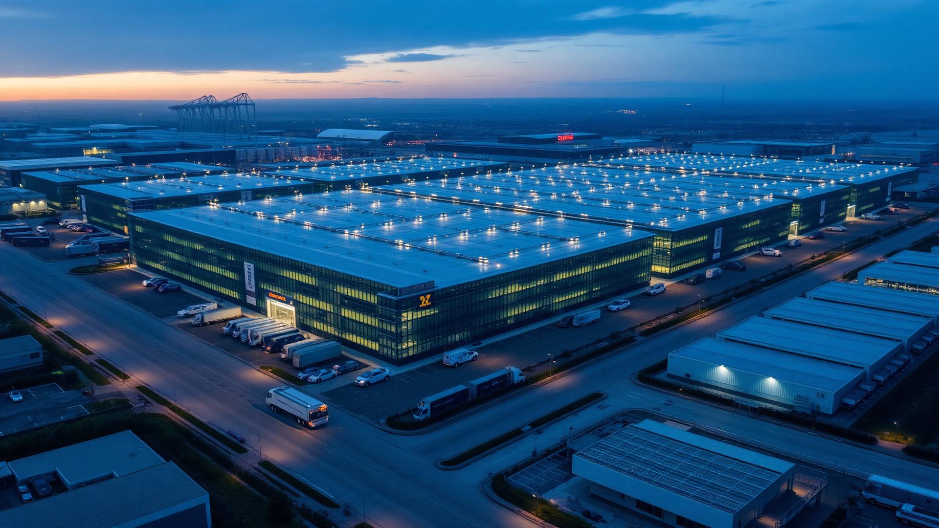 Complesso industriale gestito da M.T.F. Servizi